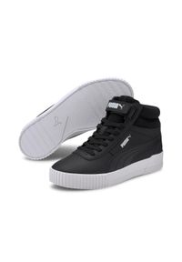 Buty Sportowe Damskie Puma Carina Mid. Kolor: czarny. Sport: turystyka piesza