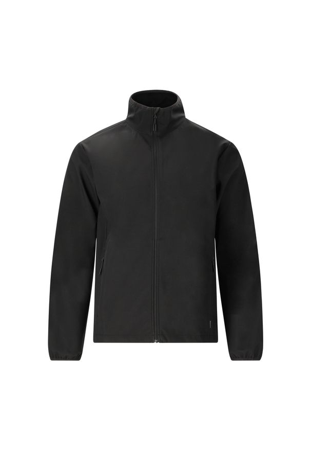 Kurtka wodoodporna Whistler Lango. Kolor: czarny. Materiał: softshell. Sport: turystyka piesza, fitness