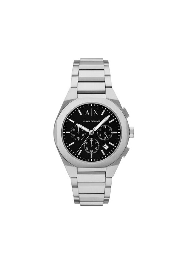 Armani Exchange Zegarek Rafael AX4186 Srebrny. Kolor: srebrny