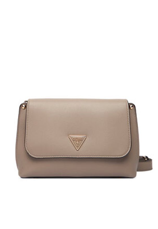 Guess Torebka Meridian II HWBG69 74200 Beżowy. Kolor: beżowy. Materiał: skórzane