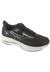 Mizuno - Buty do biegania męskie, Wave Rider 29. Kolor: czarny, biały, wielokolorowy. Model: Mizuno Wave. Sport: bieganie