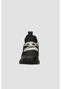 Just Cavalli - JUST CAVALLI Czarne sneakersy Fondo Action Basic. Kolor: czarny #5
