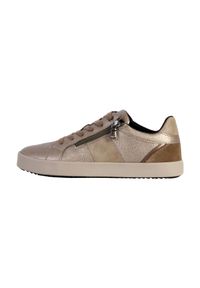 Geox - Buty GEOX D BLOMIEE Brąz. Okazja: na co dzień. Kolor: szary, wielokolorowy, beżowy. Materiał: syntetyk, tkanina, skóra