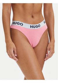 Hugo - HUGO Stringi 50469651 Różowy. Kolor: różowy. Materiał: bawełna #1