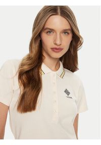 Guess Polo V5RP02 KCOK1 Écru Regular Fit. Typ kołnierza: polo. Materiał: bawełna #3