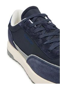 Calvin Klein Sneakersy Low Top Lace Up Repreve Mix HM0HM01714 Granatowy. Kolor: niebieski. Materiał: skóra, zamsz #4