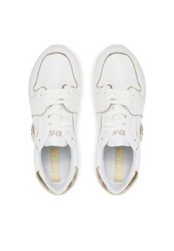 Liu Jo Sneakersy BA5029 PX179 Biały. Kolor: biały. Materiał: skóra