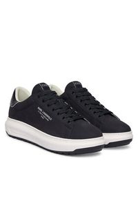 Karl Lagerfeld - KARL LAGERFELD Sneakersy Kapri Lug KL57522 Granatowy. Kolor: niebieski. Materiał: nubuk, skóra #4