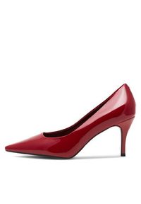 Gino Rossi Szpilki NEL-SLT623-61 Czerwony. Kolor: czerwony. Materiał: skóra, lakier. Obcas: na szpilce #7