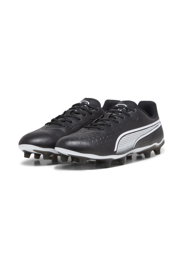 Buty mężczyzna Puma KING. Kolor: czarny, biały, wielokolorowy. Materiał: skóra, tkanina, guma. Sport: piłka nożna