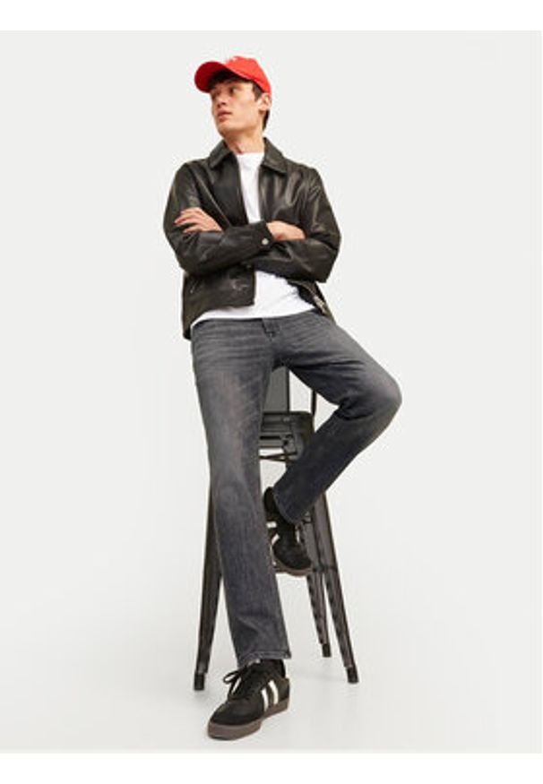 Jack & Jones Jeansy Clark 12258108 Szary Regular Fit. Kolor: szary