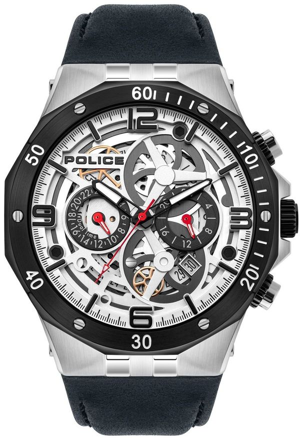 Zegarek Męski Police PL-16065JSTB_04 Czarny. Kolor: czarny