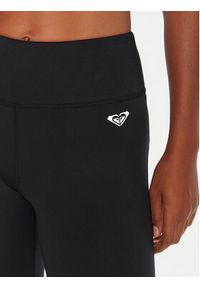 Roxy Legginsy Everyday Flow ERJNP03676 Czarny Slim Fit. Kolor: czarny. Materiał: syntetyk #4