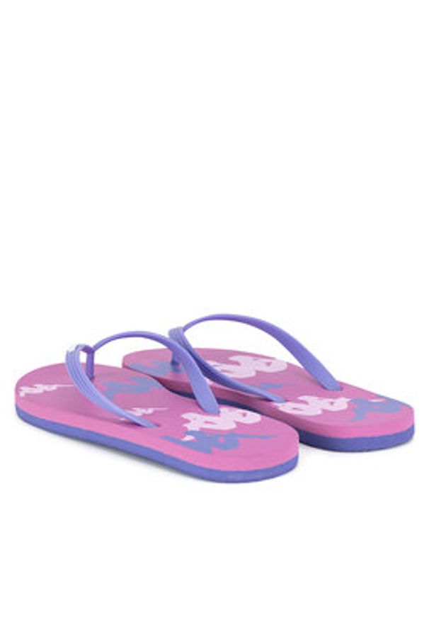Kappa Japonki 351C24W Pink Fuchsia - Violet Lavander - Pink Rose Kolorowy. Materiał: materiał, syntetyk. Wzór: kolorowy