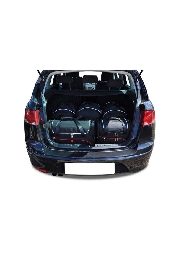 KJUST - Torby Do Bagażnika Seat Altea Xl 2004-2015 5Szt Kjust. Kolor: czarny. Styl: sportowy
