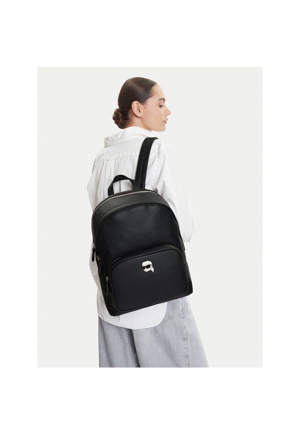 Karl Lagerfeld - Plecak KARL LAGERFELD. Kolor: czarny