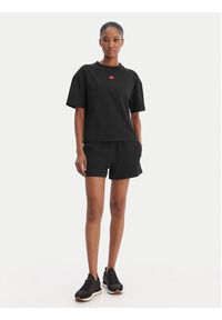 Hugo - HUGO Szorty sportowe Signature 50556815 Czarny Regular Fit. Kolor: czarny #5