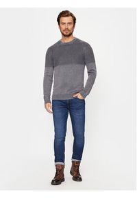 Jack & Jones - Jack&Jones Sweter 12236265 Szary Regular Fit. Kolor: szary. Materiał: bawełna #6