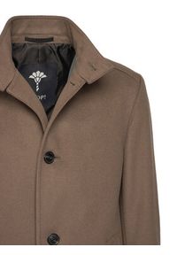 JOOP! Płaszcz wełniany 17 JC-21Maron 30044311 Khaki Regular Fit. Kolor: brązowy. Materiał: wełna #9