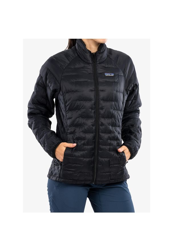 Kurtka ocieplana damska Patagonia Micro Puff Jacket. Kolor: czarny