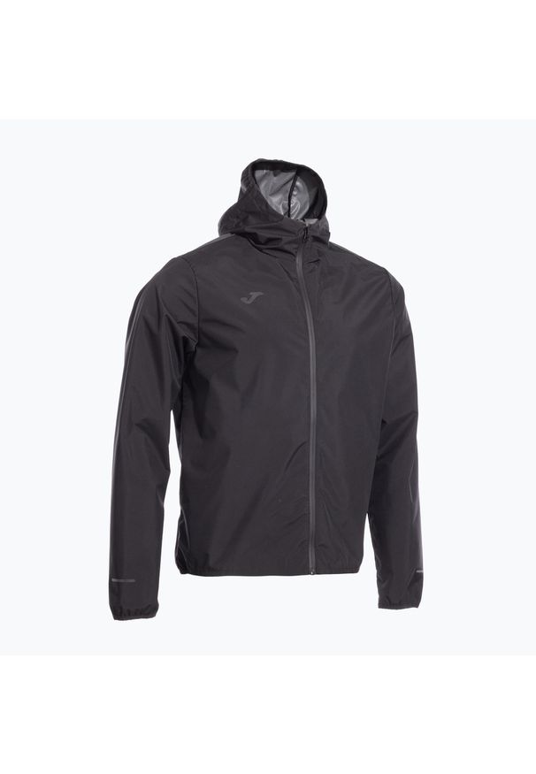 Kurtka do biegania męska Joma R-Night Raincoat. Kolor: czarny