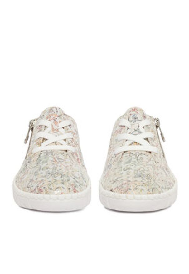 Rieker Półbuty CEO-M2306-92 Kolorowy. Materiał: zamsz, skóra. Wzór: kolorowy