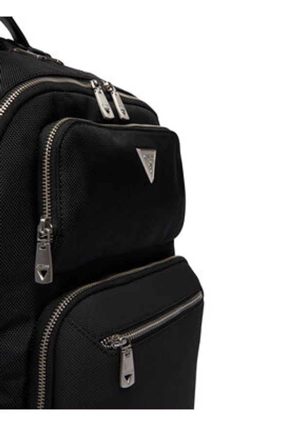 Guess Plecak HMBEHN P5445 Czarny. Kolor: czarny. Materiał: skóra