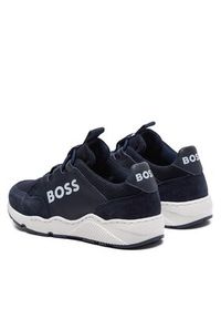 BOSS - Boss Sneakersy J50856 M Granatowy. Kolor: niebieski #2