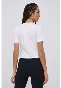 adidas Originals t-shirt Always Original HF2015 damski kolor biały. Kolor: biały. Materiał: bawełna, dzianina. Długość rękawa: krótki rękaw. Długość: krótkie. Wzór: aplikacja #3