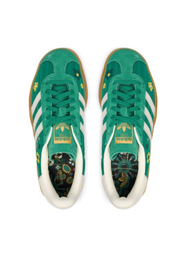 Adidas - adidas Sneakersy Gazelle Bold IH1920 Zielony. Kolor: zielony. Materiał: materiał. Model: Adidas Gazelle