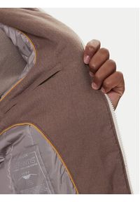 Geox Kurtka bomber Vincit M5620C T3127 F5273 Beżowy Regular Fit. Kolor: beżowy. Materiał: syntetyk