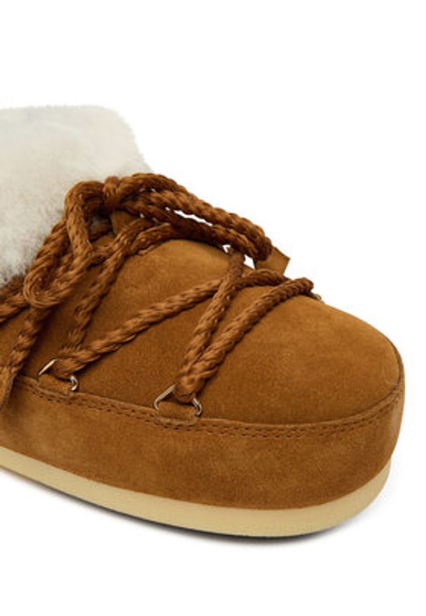 Moon Boot Śniegowce Mb Evx Mule Suede 80D1470090 Brązowy. Kolor: brązowy. Materiał: zamsz, skóra