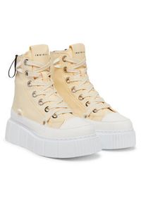 Inuikii Trampki Matilda Canvas High 30103-025 Beżowy. Kolor: beżowy. Materiał: materiał #5