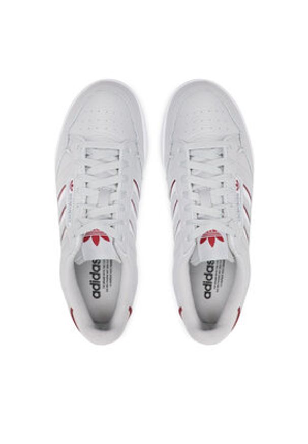 Adidas - adidas Sneakersy Continental 80 Stripes GZ6263 Szary. Kolor: szary. Materiał: skóra