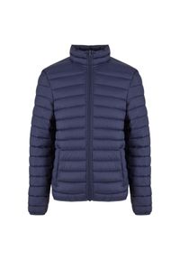 Lekka kurtka puchowa Urban Classics. Kolor: niebieski. Materiał: puch. Sezon: zima #1