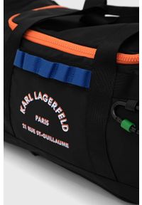 Karl Lagerfeld torba kolor czarny. Kolor: czarny. Materiał: materiał #3