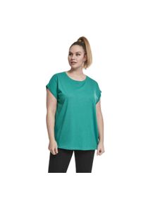 Urban Classics - Koszulka Damska Z Rozszerzonym Ramieniem. Kolor: zielony. Sport: turystyka piesza #1