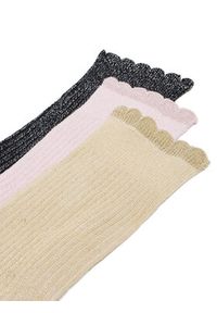 Nine West Skarpety CEO_AS_NW_07_W_AW25 (3 PACK) mix Różowy. Kolor: różowy. Materiał: materiał, bawełna