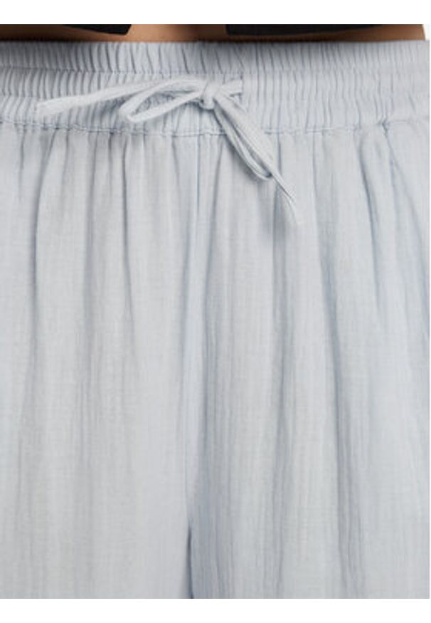 Pieces Kuloty Sastina 17156930 Błękitny Loose Fit. Kolor: niebieski. Materiał: bawełna