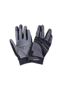 ENDURANCE - Długie rękawice Endurance Gamal AY. Kolor: szary, wielokolorowy, czarny. Sport: kolarstwo #1