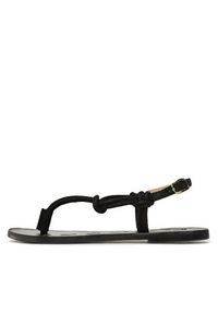 Manebi Sandały Suede Leather Sandals V 2.2 Y0 Czarny. Kolor: czarny. Materiał: zamsz, skóra #3