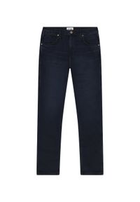 Wrangler - MĘSKIE SPODNIE WRANGLER GREENSBORO COLD STEEL 112372417 #3