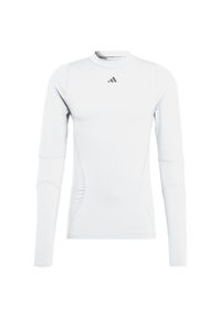 Adidas - Koszulka męska adidas Techfit COLD.RDY Long Sleeve. Kolor: wielokolorowy, biały, czarny. Długość rękawa: długi rękaw. Technologia: Techfit (Adidas)