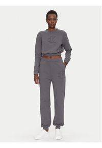 Calvin Klein Jeans Bluza J20J225363 Szary Regular Fit. Kolor: szary. Materiał: bawełna