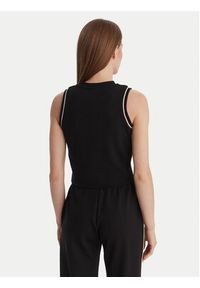 Guess Top V6GP17 K3215 Czarny Regular Fit. Kolor: czarny. Materiał: syntetyk #3