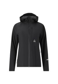 Damska kurtka wodoodporna SOS Ben Nevis. Kolor: czarny. Sport: turystyka piesza #1