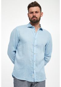 Liu Jo - Koszula męska lniana LIU JO. Materiał: len