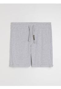 Sinsay - Szorty slim basic - szary. Kolor: szary