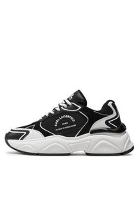 Karl Lagerfeld - KARL LAGERFELD Sneakersy KL65638 Czarny. Kolor: czarny. Materiał: materiał #6