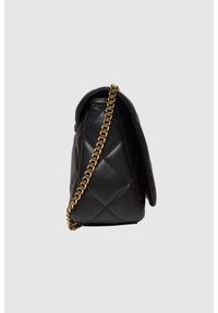 Valentino by Mario Valentino - VALENTINO Średnia czarna torebka Ocarina. Kolor: czarny. Rozmiar: średnie. Rodzaj torebki: na ramię